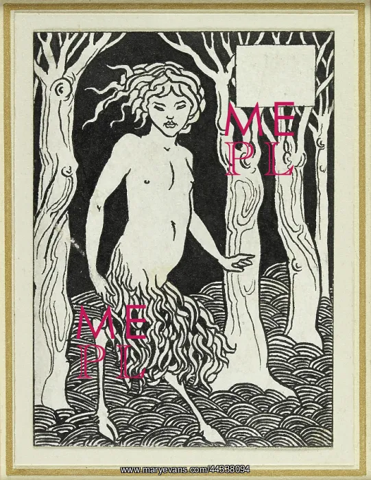  : A Faun. Beardsley, Aubrey Vincent