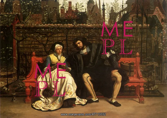 : Faust and Marguerite, by Tissot : Faust and Marguerite, by Tissot