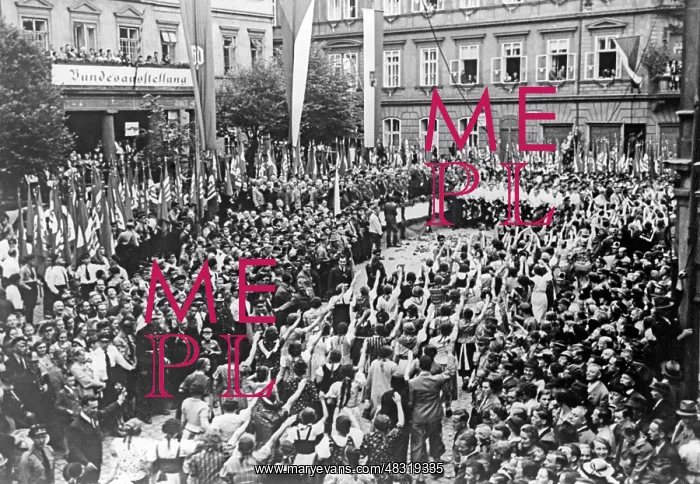 : Feast of all Germans in Komotau, 1938 : Feast of all Germans in Komotau, 1938