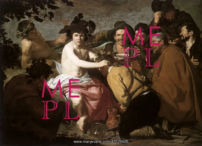  : The Feast of Bacchus, by Velazquez
