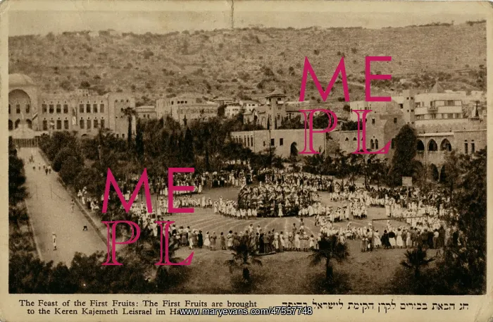 : Feast of the First Fruits, Haifa, Israel : Feast of the First Fruits, Haifa, Israel