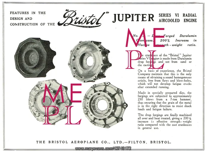 : Features Of The Bristol Jupiter: No : Features Of The Bristol Jupiter: No