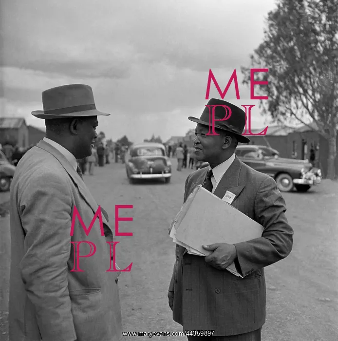: February 1952 At Bloemfontein Africans Choose Between : February 1952 At Bloemfontein Africans Choose Between