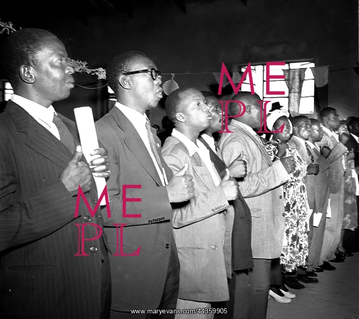 : February 1952 At Bloemfontein Africans Choose Between : February 1952 At Bloemfontein Africans Choose Between