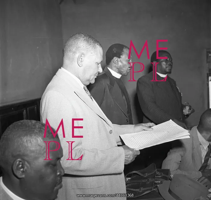: February 1952 At Bloemfontein Africans Choose Between : February 1952 At Bloemfontein Africans Choose Between
