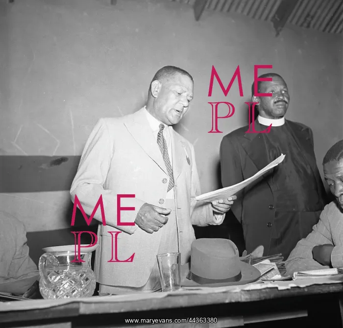 : February 1952 At Bloemfontein Africans Choose Between : February 1952 At Bloemfontein Africans Choose Between