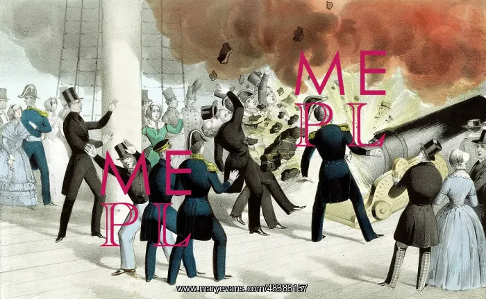 : February 28, 1844 - Explosion of the peacemaker : February 28, 1844 - Explosion of the peacemaker