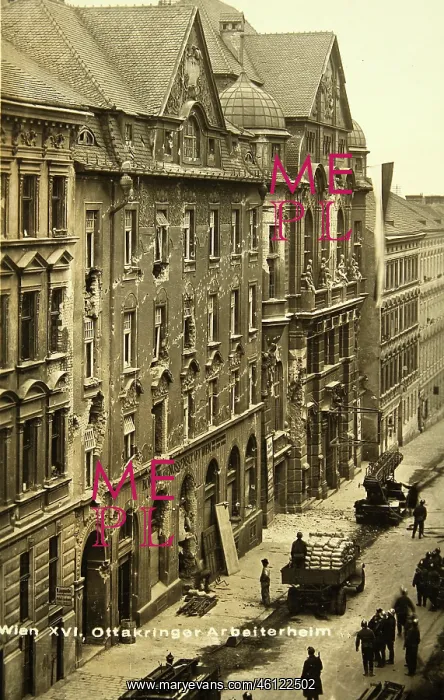 : February uprising 1934 - Destruction of the : February uprising 1934 - Destruction of the