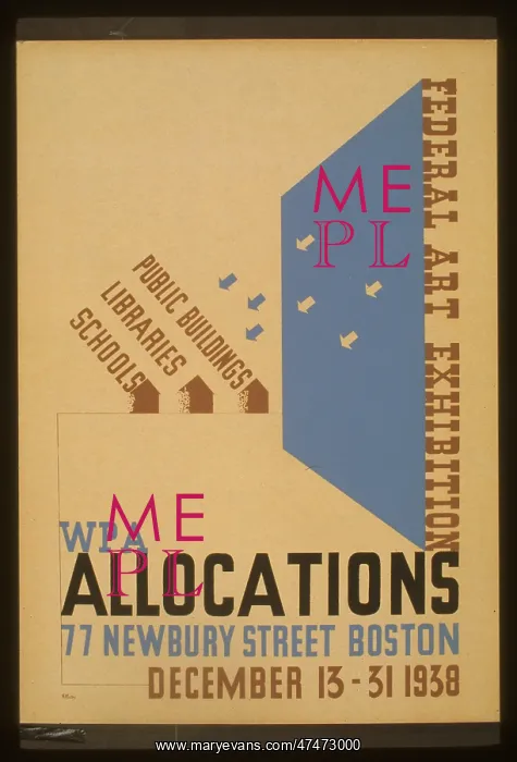 : Federal Art exhibition WPA allocations : Federal Art exhibition WPA allocations