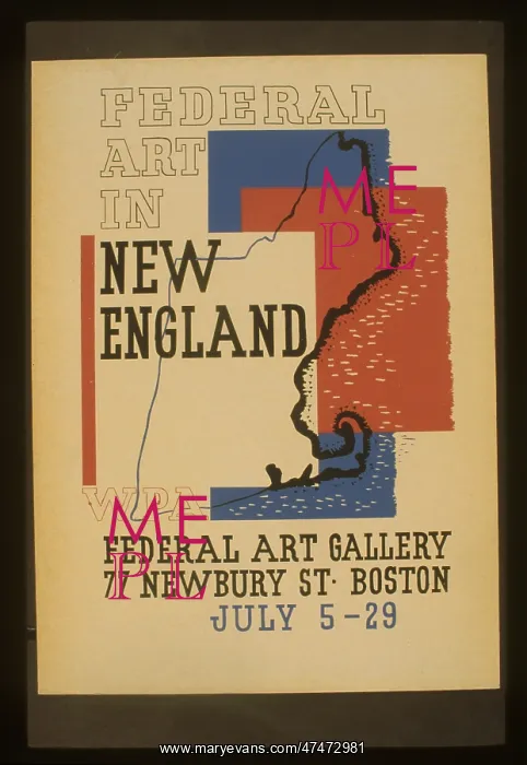 : Federal art in New England : Federal art in New England