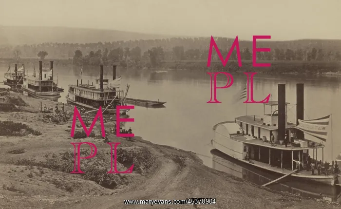 : Federal transports on the Tennessee River : Federal transports on the Tennessee River