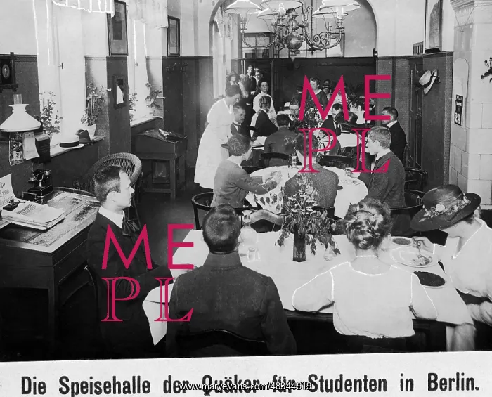 : Feeding of Berlin students, 1920 : Feeding of Berlin students, 1920