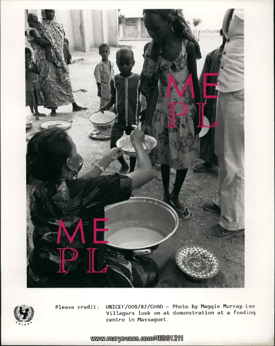 : Feeding centre in Massaguet, Chad : Feeding centre in Massaguet, Chad