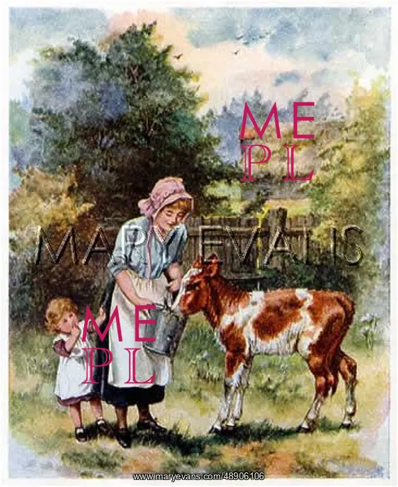  : FEEDING A FOAL 1890S