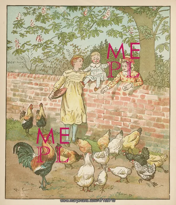  : FEEDING THE FOWLS 1887