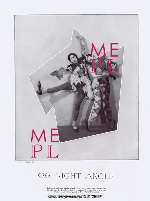 : Felicia Sorel and Senia Gluck in a pose from their : Felicia Sorel and Senia Gluck in a pose from their