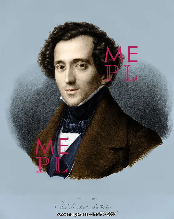 : Felix Mendelssohn, German Composer and Conductor : Felix Mendelssohn, German Composer and Conductor