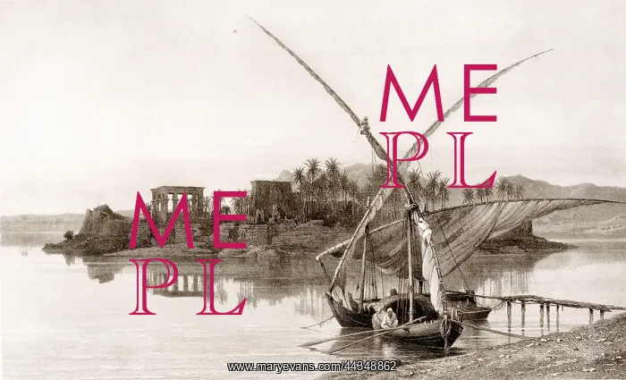  : Feluccas At Philae, Egypt