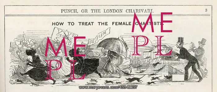 : Female Chartists - Cartoon : Female Chartists - Cartoon