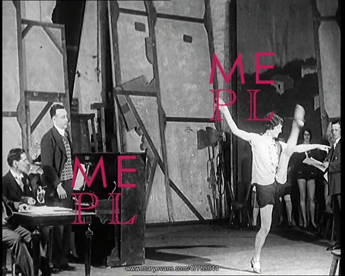 : A Female Civilian Performing A Dance Routine : A Female Civilian Performing A Dance Routine