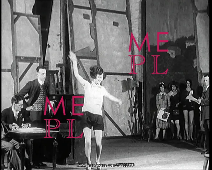 : A Female Civilian Performing A Dance Routine : A Female Civilian Performing A Dance Routine
