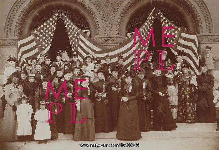 : Female delegates to the First Illinois State : Female delegates to the First Illinois State