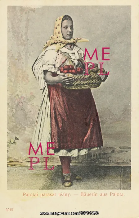 : Female farmer from Palota : Female farmer from Palota