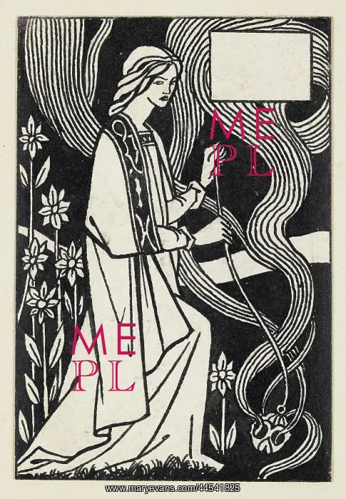 : Female figure, for Malory's Morte d'Arthur : Female figure, for Malory's Morte d'Arthur