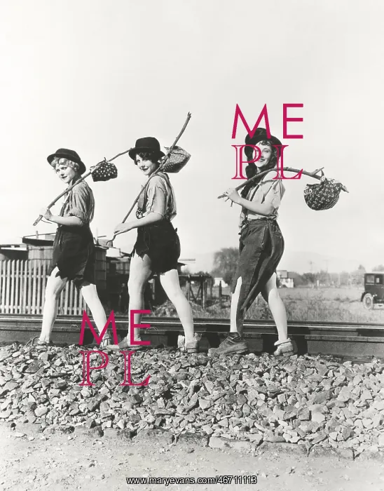  : Three female hobos