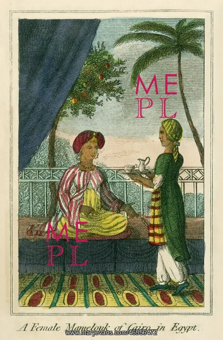 : Female Mamluk of Cairo, Egypt : Female Mamluk of Cairo, Egypt