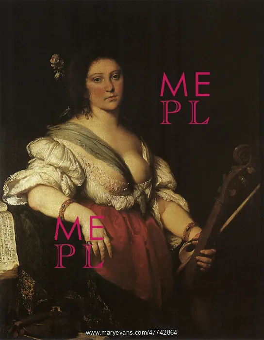 : Female Musician with a Viola da Gamba : Female Musician with a Viola da Gamba