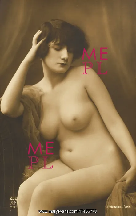 : FEMALE NUDE 1920'S : FEMALE NUDE 1920'S