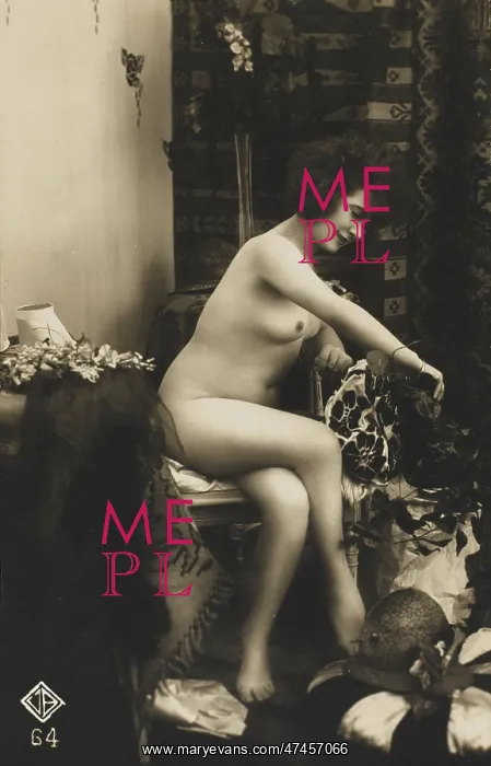 : FEMALE NUDE 1920'S : FEMALE NUDE 1920'S