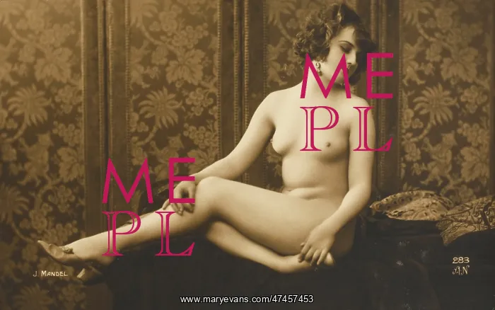 : FEMALE NUDE 1920'S : FEMALE NUDE 1920'S