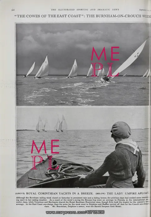 : Female Sailing Umpire : Female Sailing Umpire