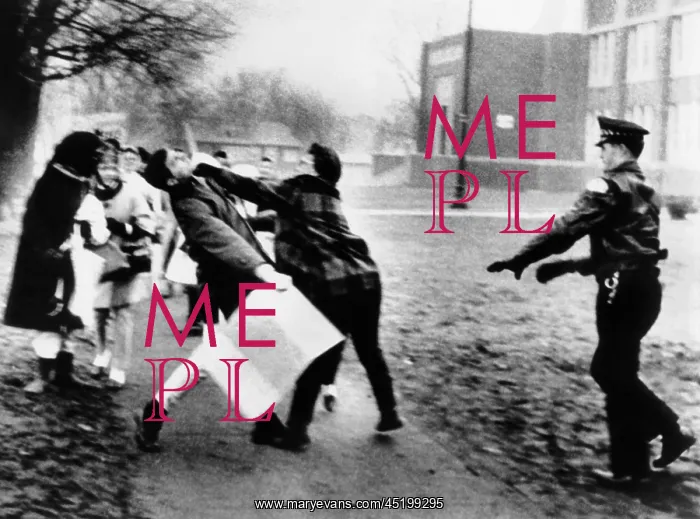 : A female for school segregation punches ? : A female for school segregation punches ?
