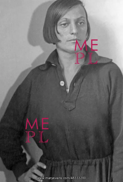 : Female student, 1930 : Female student, 1930