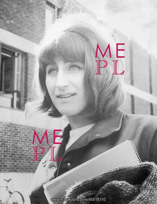 : FEMALE STUDENT 1960S : FEMALE STUDENT 1960S