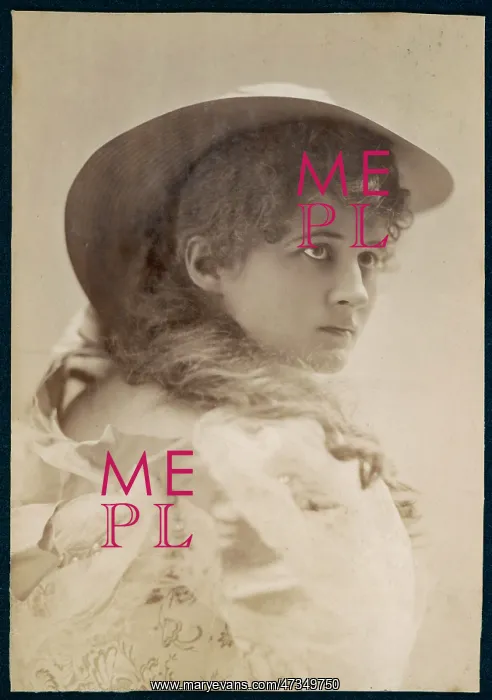  : FEMALE TYPE IN HAT C1890