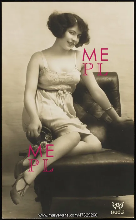 : FEMALE TYPE / UNDIES 1920S : FEMALE TYPE / UNDIES 1920S