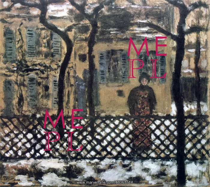 : Behind the Fence Artist: Pierre Bonnard : Behind the Fence Artist: Pierre Bonnard