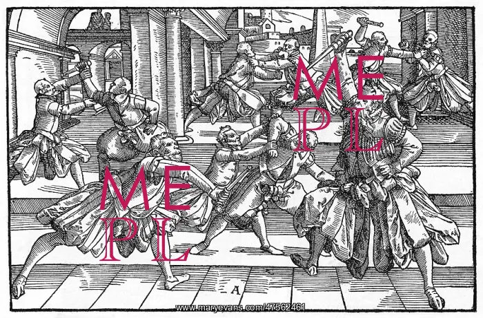: Fencing with daggers : Fencing with daggers