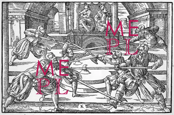 : FENCING WITH PIKES 1570 : FENCING WITH PIKES 1570