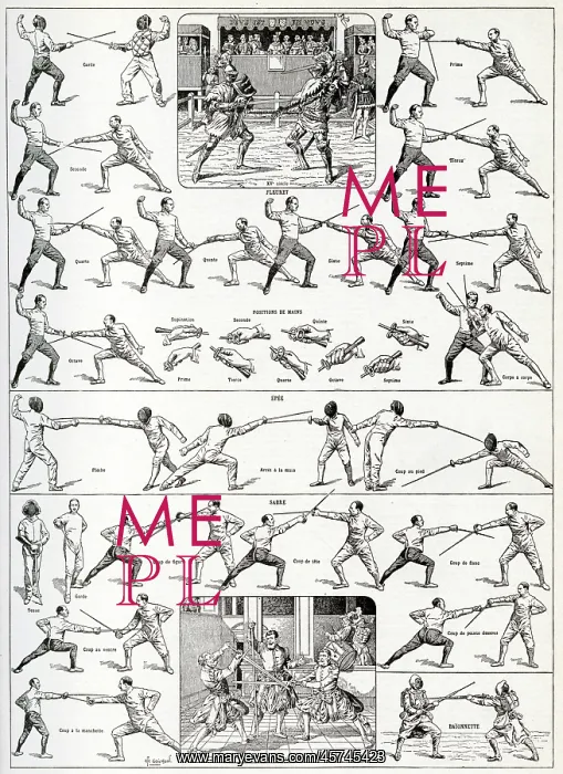 : Fencing positions : Fencing positions
