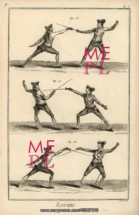 : Fencing positions : Fencing positions