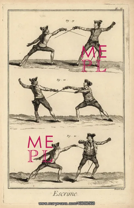 : Fencing positions : Fencing positions
