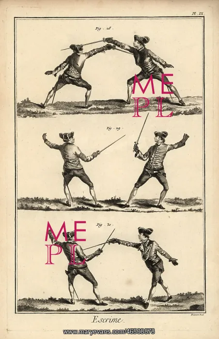 : Fencing positions : Fencing positions