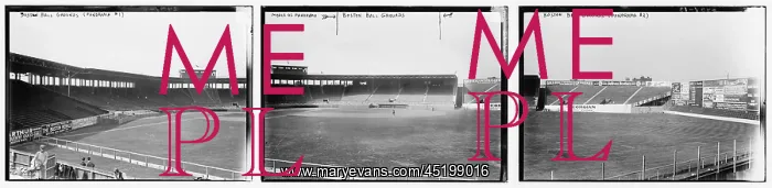 : Fenway Park, Boston. Panorama, September ? : Fenway Park, Boston. Panorama, September ?