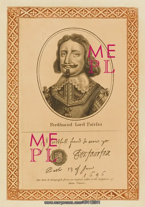 : FERDINAND LORD FAIRFAX : FERDINAND LORD FAIRFAX