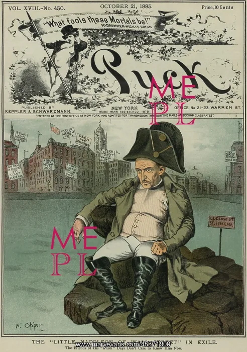 : Ferdinand Ward, is depicted as Little Napoleon : Ferdinand Ward, is depicted as Little Napoleon